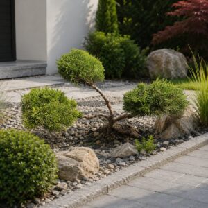 3 fejű aranytarka boróka (Juniperus × media 'Old Gold')