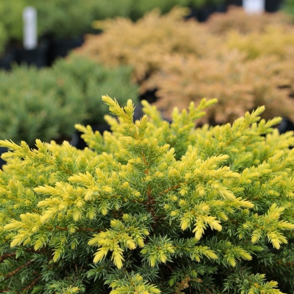 Arany közönséges boróka (Juniperus communis 'Goldschatz')