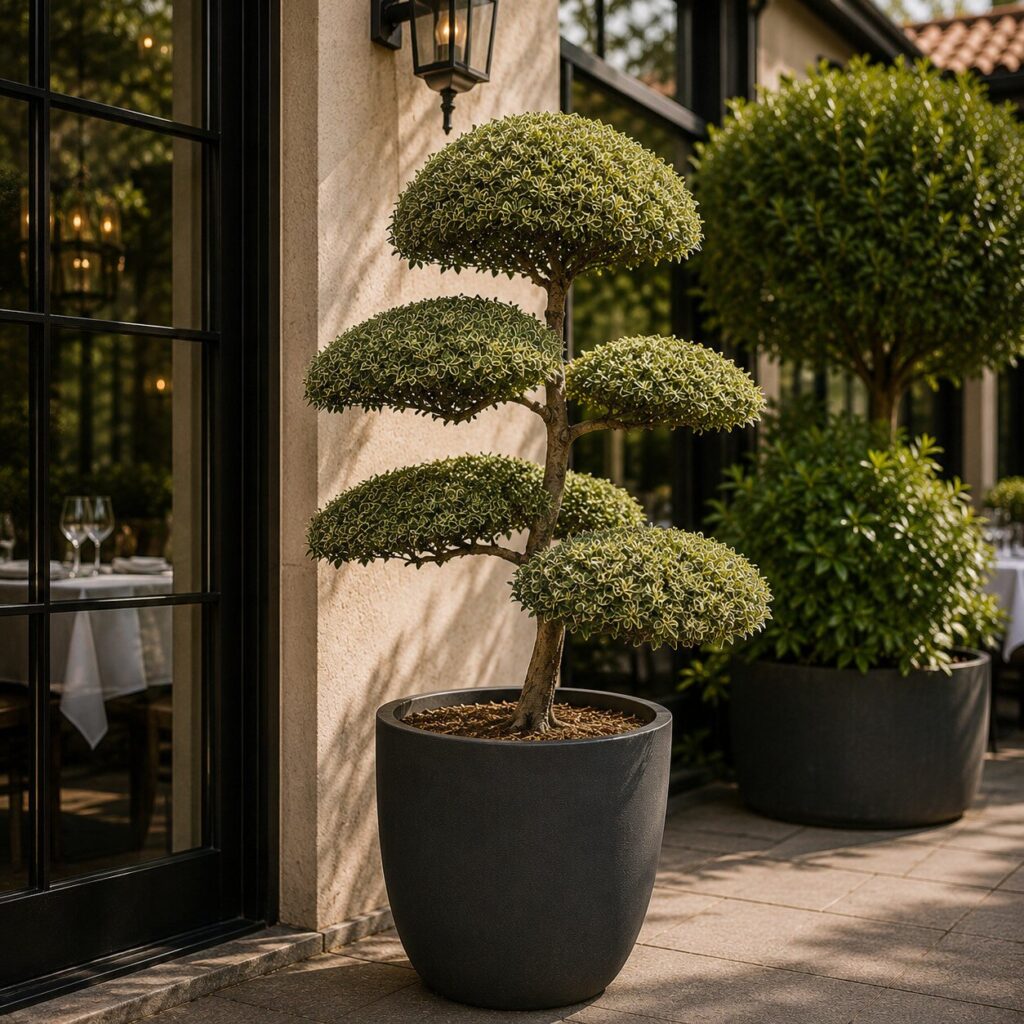 Tarka levelű magyal (Ilex aquifolium 'Silver Queen')